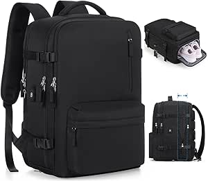 Bagsure Large Travel Backpack for Men and Women, 45L Expandable