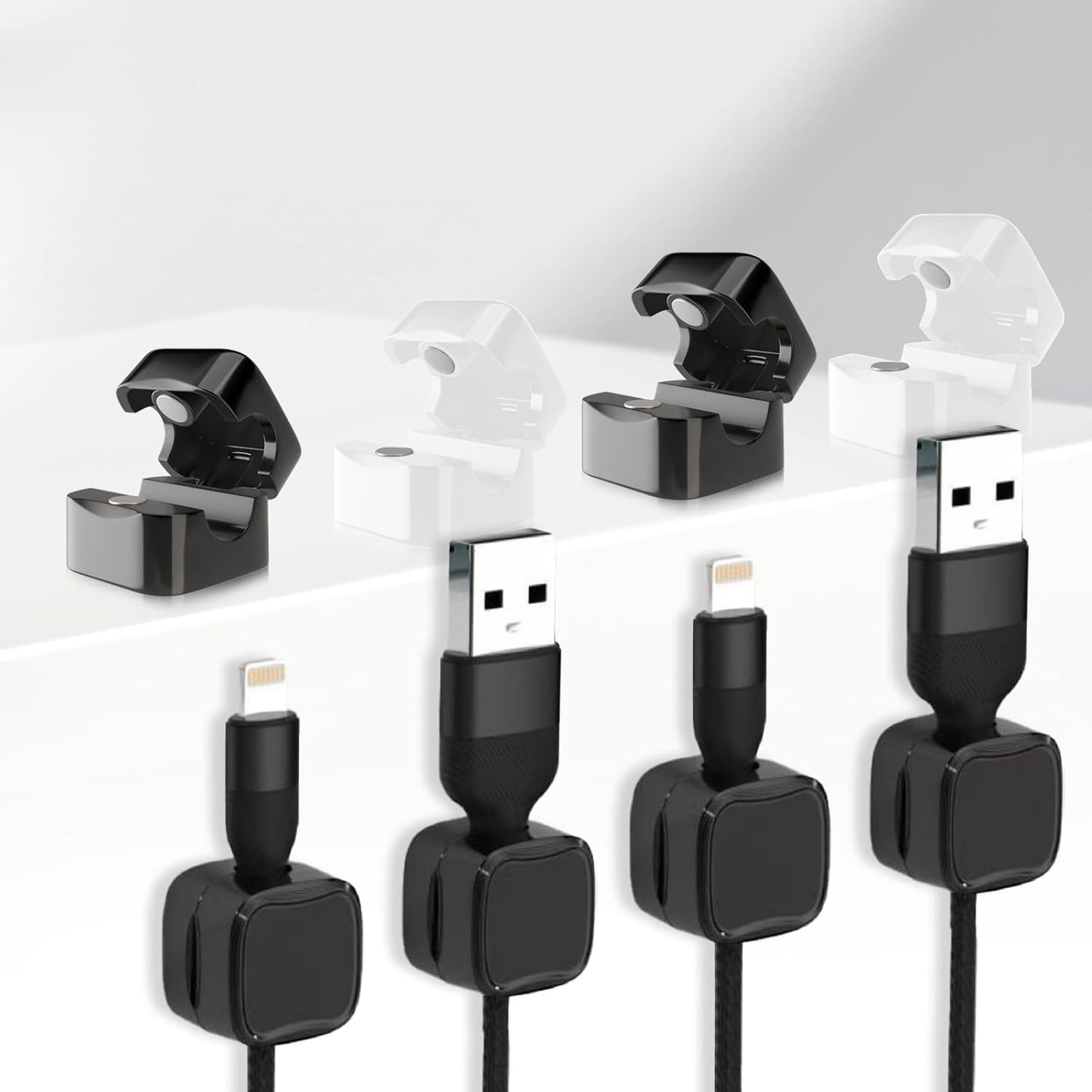 Magnetic Cord Organizer - Safe & Adjustable