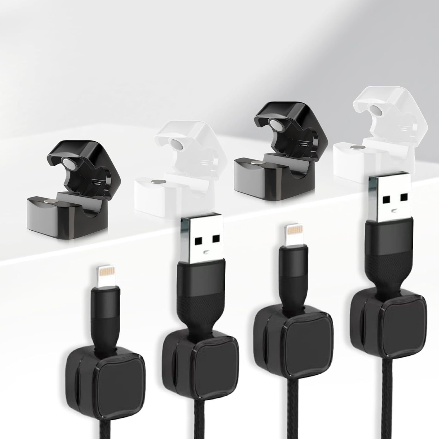 Magnetic Cord Organizer - Safe & Adjustable