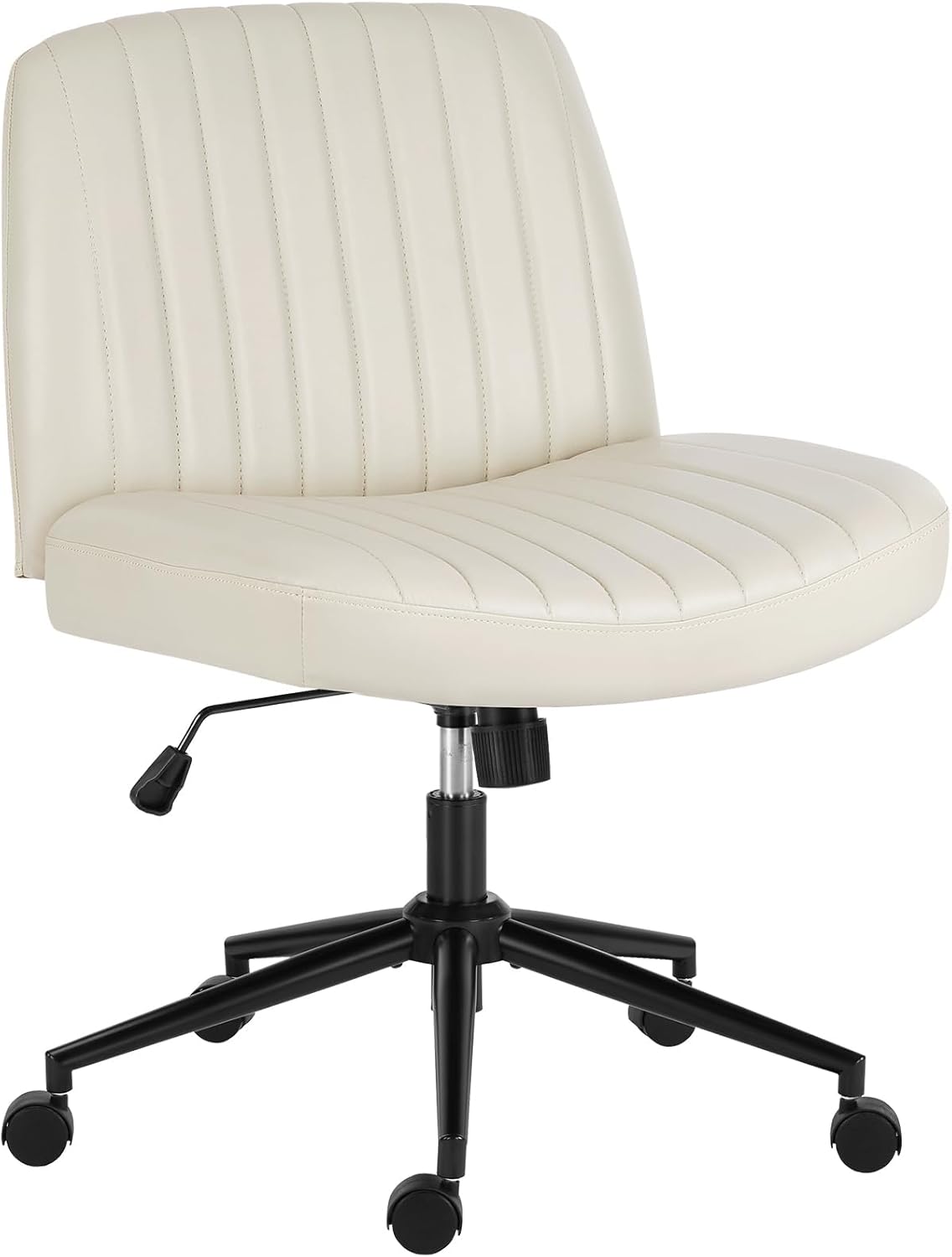 Criss Cross Legged Chairs with Wheels for Home Office Comfort