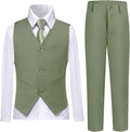 Boys Vest Set Formal Dress Suits Wedding Outfit - Classic Formalwear 3