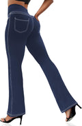 Women's Bootcut Yoga Leggings with 4 Pockets for Comfort and Style