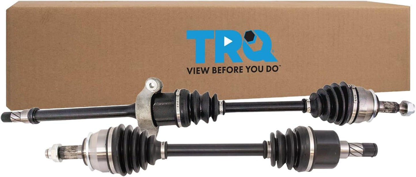 TRQ CV Axle Assembly Set for 2007-2014 Mini Cooper Vehicles