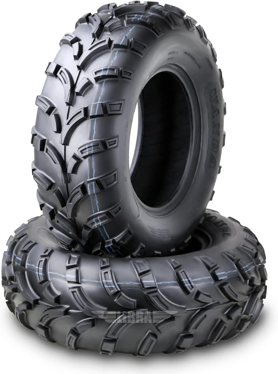 WANDA Set 2 AT MASTER ATV Tires 24x8-12 for Off-Road Use