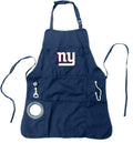 Canvas NFL Grilling Apron for Men and Women - Insulated Bottle Holder