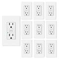GFCI Outlet 15A Duplex with LED Indicator - Reliable Leakage