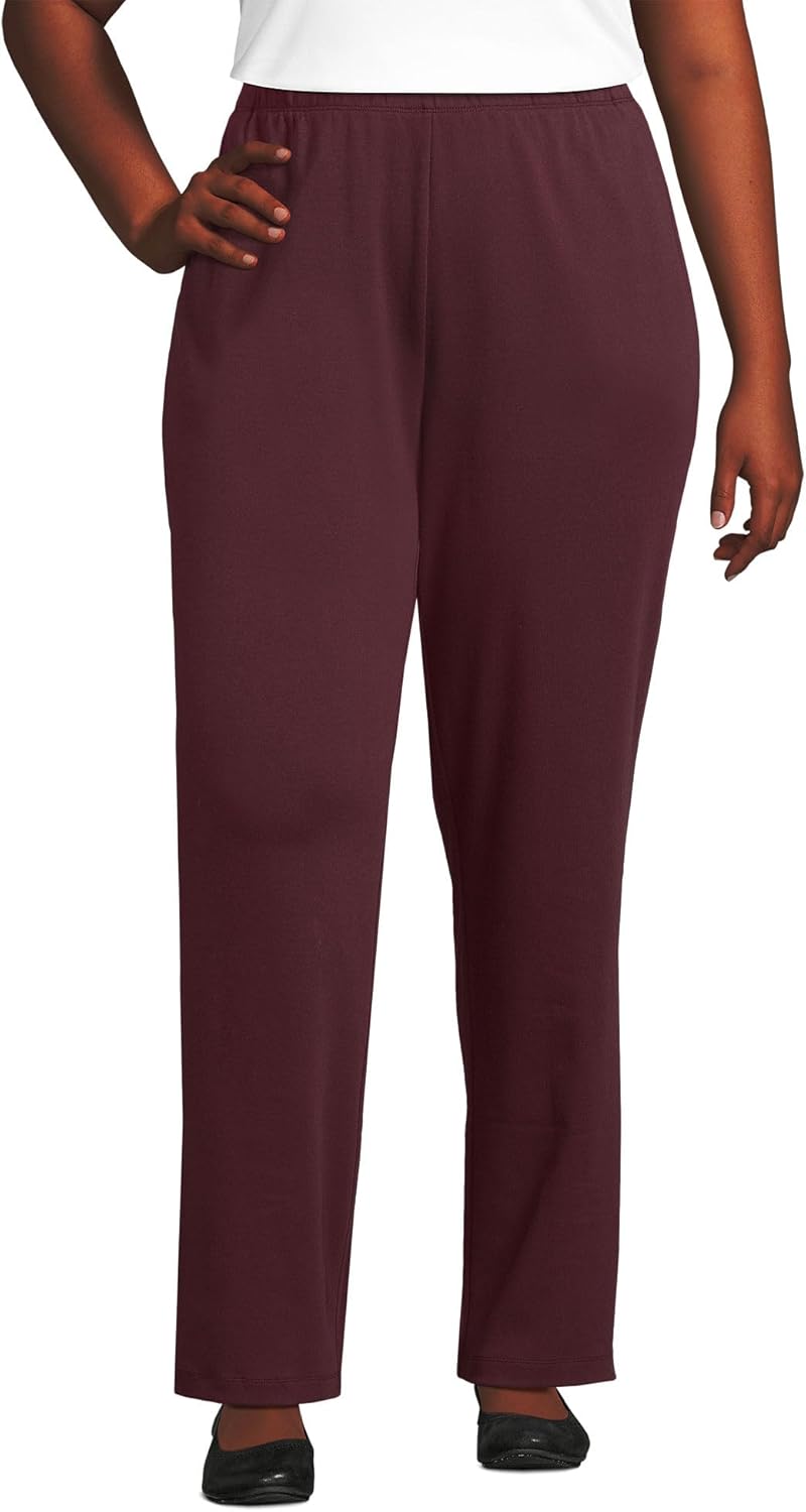 Lands' End Women's Relaxed Fit Sport Knit High Rise Pants Review