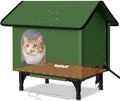 Heated Cat House for Outside Cats in Winter - Insulated Shelter