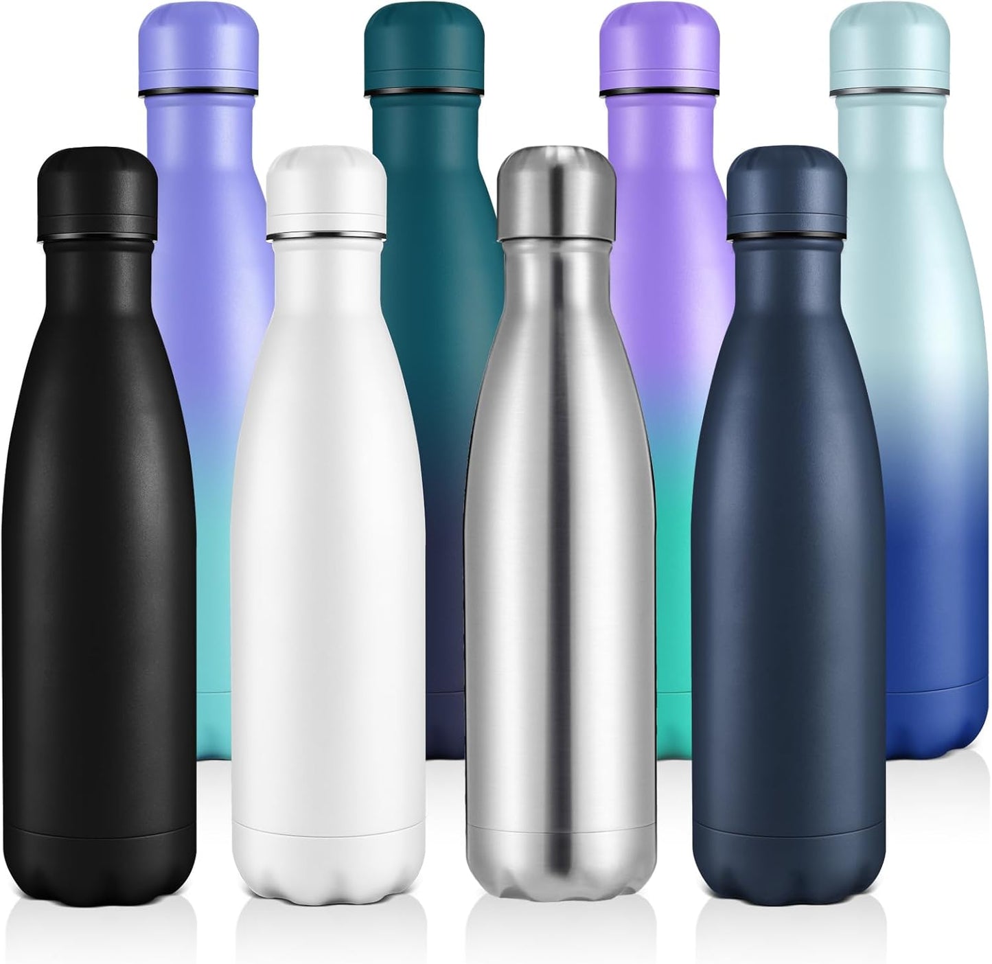 17oz Stainless Steel Water Bottles Bulk for Sports and Travel