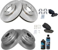 Front and Rear Brake Pad & Rotor Kit for 2002-2004 Honda Odyssey