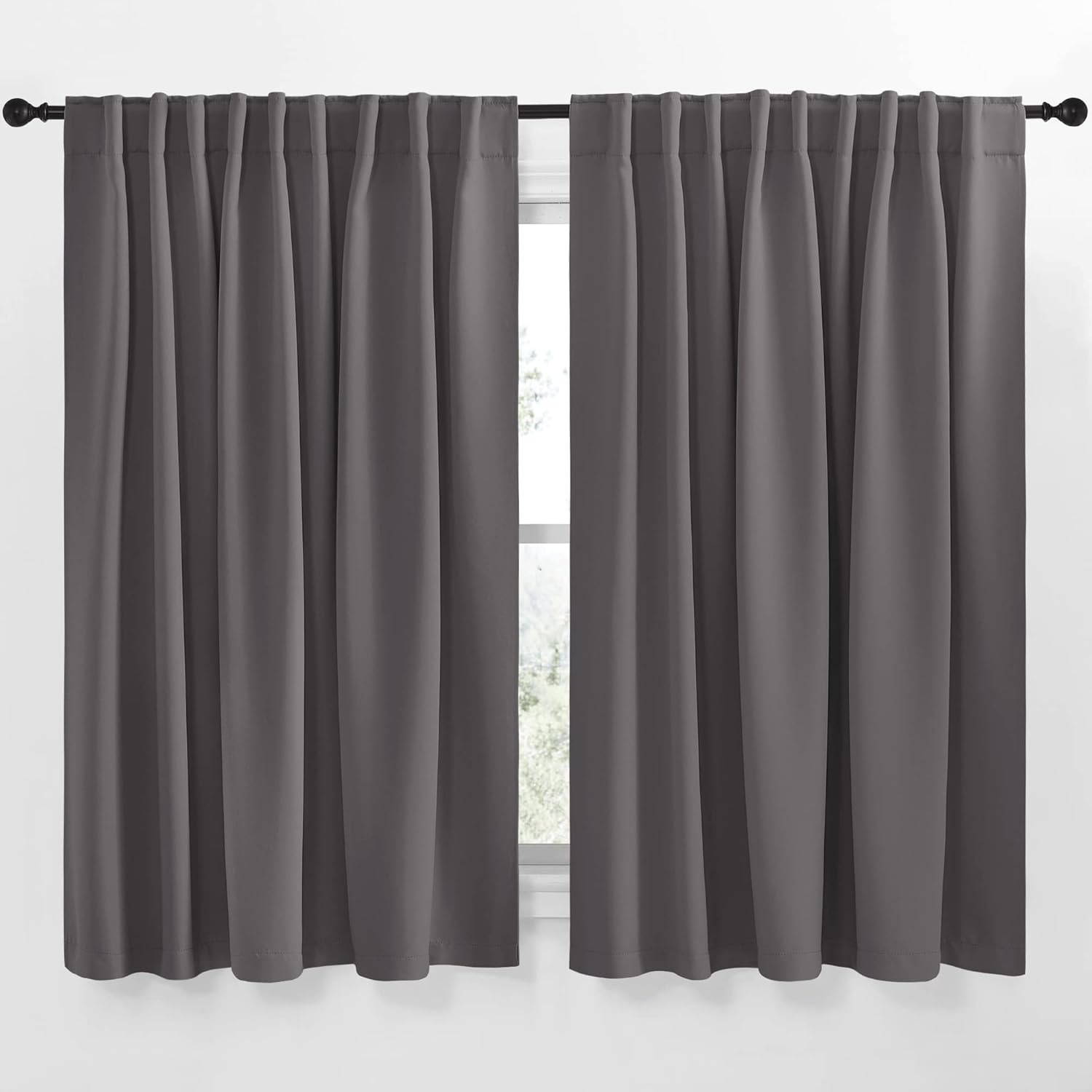 NICETOWN Blackout Curtain Panels for Room Darkening Needs