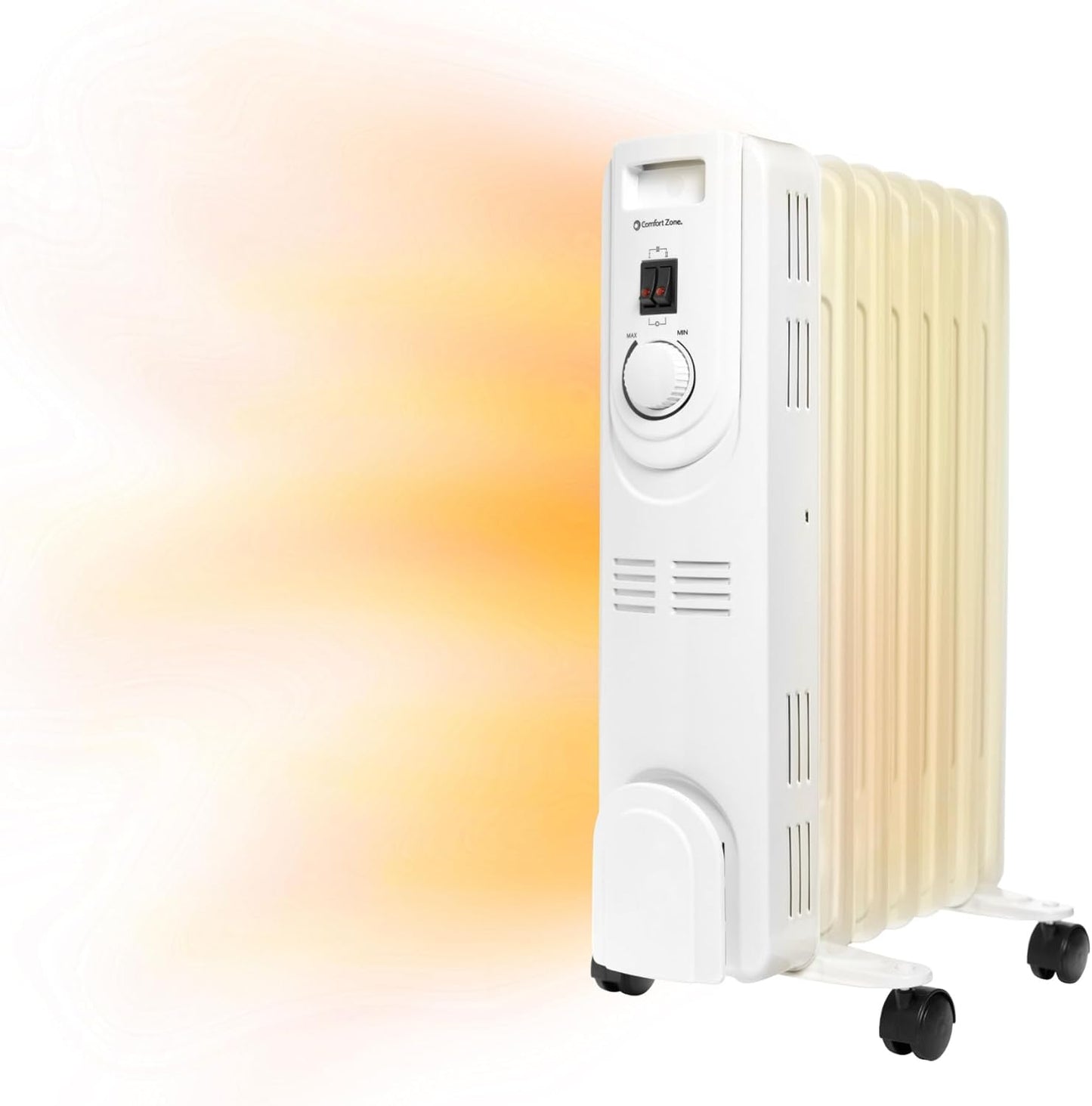 Effortless Warmth: Comfort Zone Oil Heater 1,200W