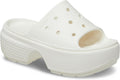 Crocs Stomp Slide Heeled Platform Sandal - Comfortable Chunky Heel