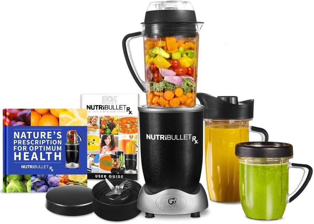 NutriBullet Rx Blender Renewed - Black