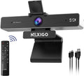 NexiGo N950P 4K Zoomable Webcam with Remote Control - Clear 4K Video
