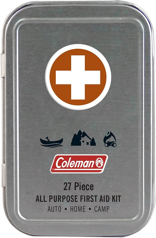 Compact Coleman First Aid Kit - 27-Piece Emergency Preparedness