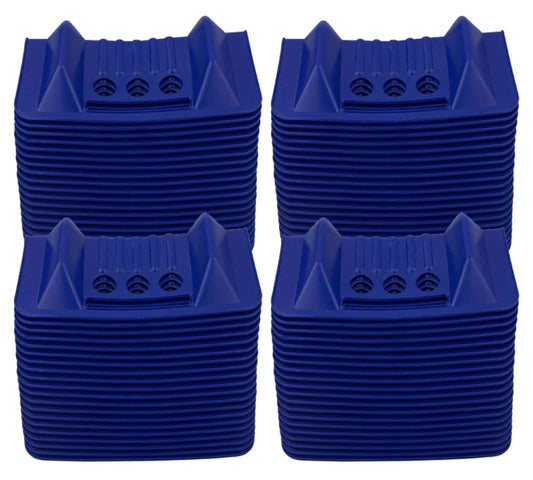 4in x 4in x 10in Blue Corner Protector for Flatbed Cargo Safety