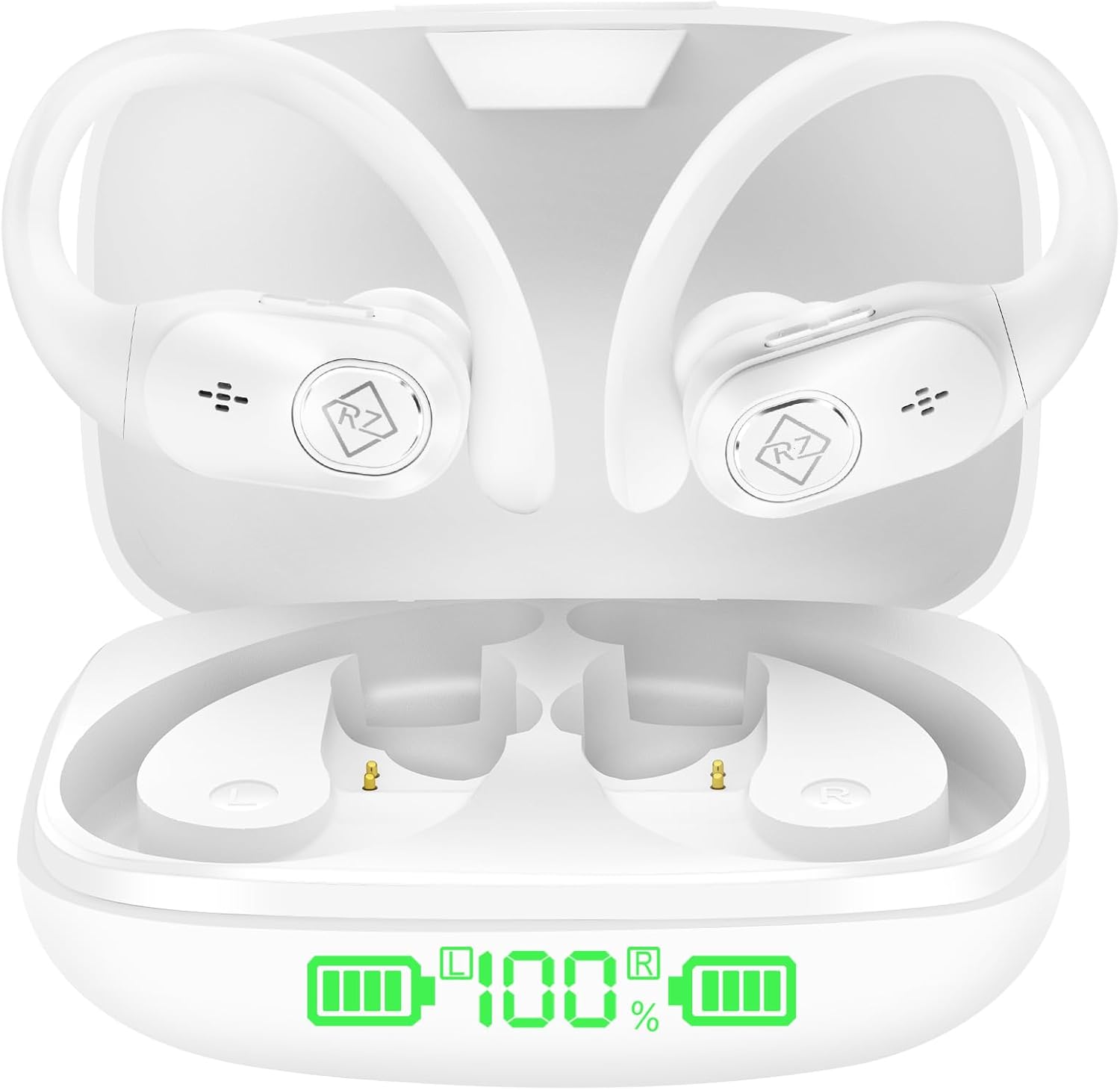 RIZIZI Wireless Earbuds: 96H Playtime, Deep Bass