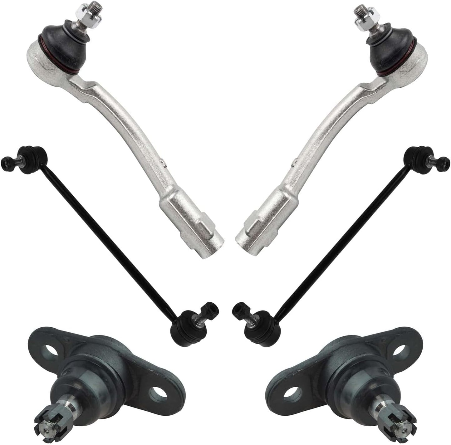 TRQ Front Steering & Suspension Kit for 2006-2011 Kia Rio