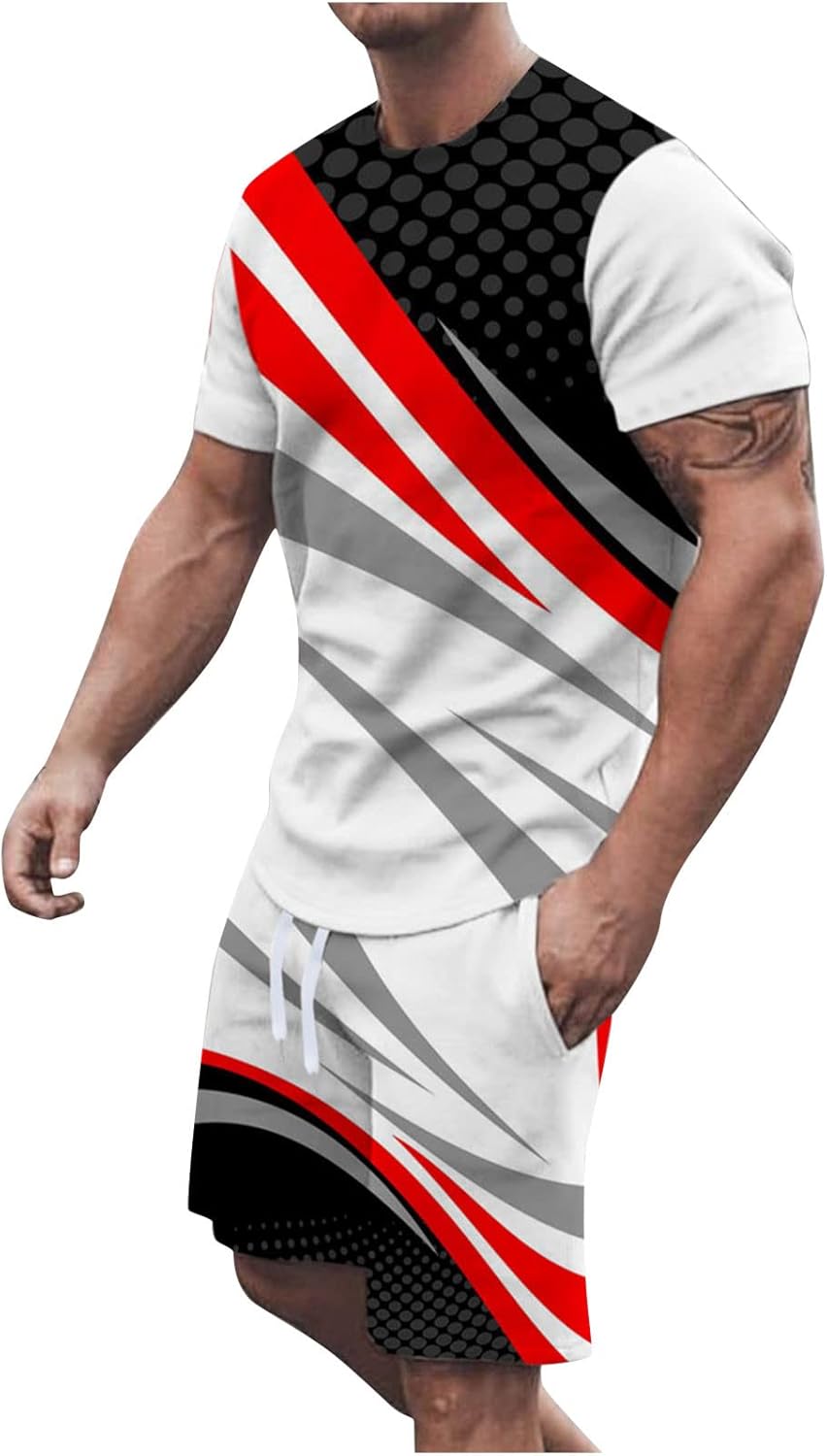 Gradient Tracksuit Set for Men 2023