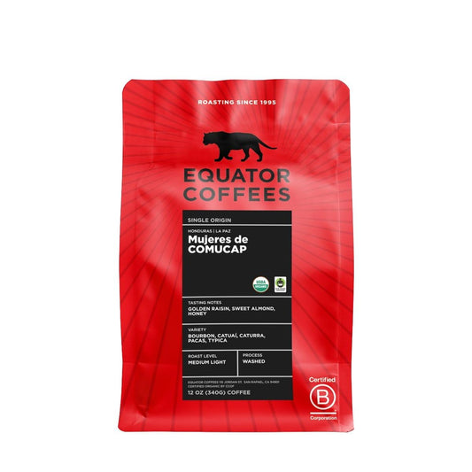 Honduras Mujeres de COMUCAP Fair Trade Organic Whole Bean Coffee