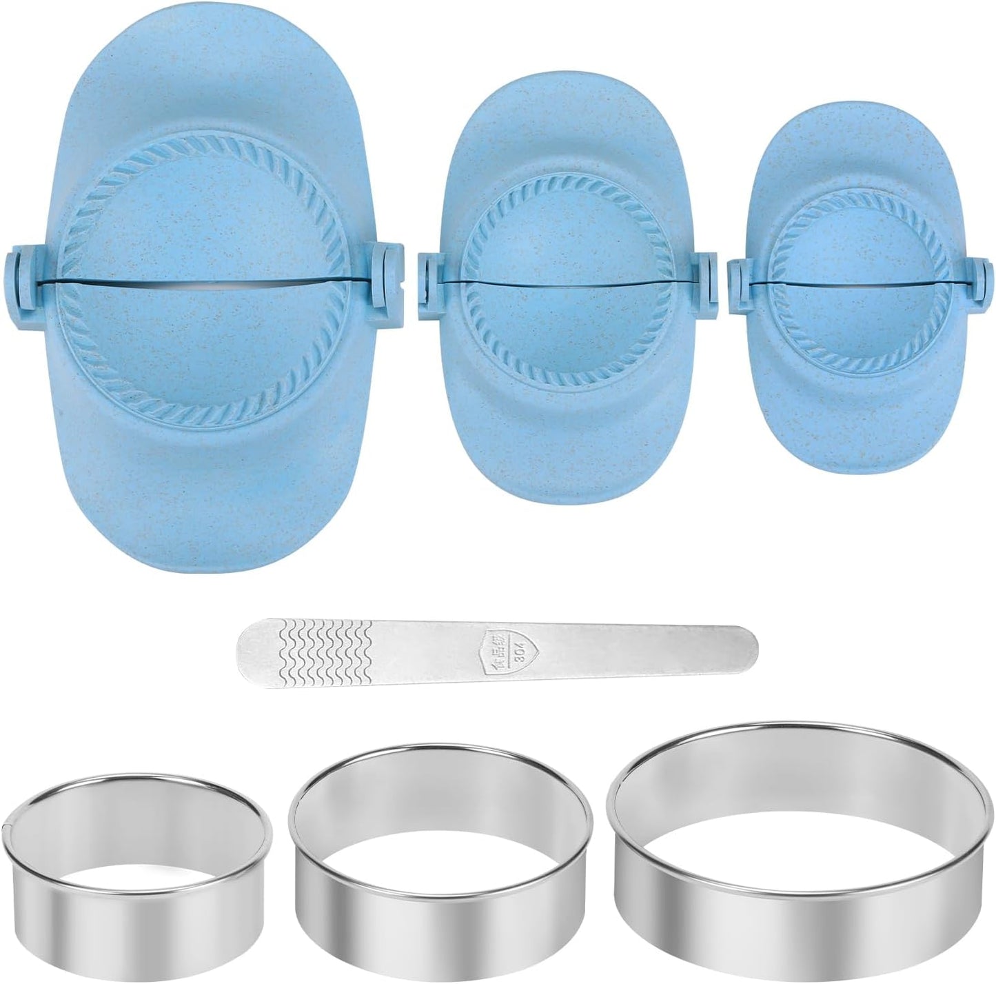 7 Piece Dumpling Maker Set - Easy Homemade Delights!