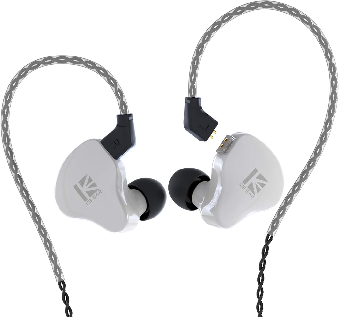Clear Sound Bass Earbuds by YINYOO - Dual Magnetic Detachable Cable