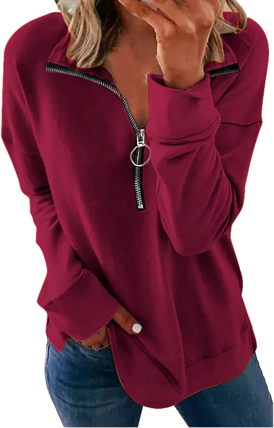 NEYOUQE Womens Fall Winter Fashion Sweatshirts for Casual Style