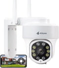 Kittyhok PTZ Security Camera Wireless Outdoor - 2K PTZ Coverage