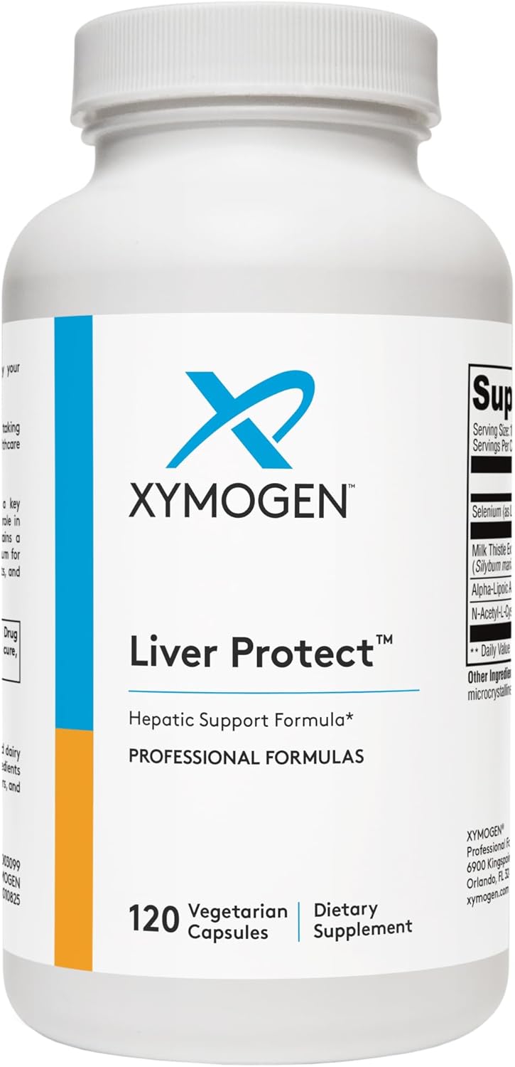 XYMOGEN Liver Protect - Premium Liver Health Support Supplement
