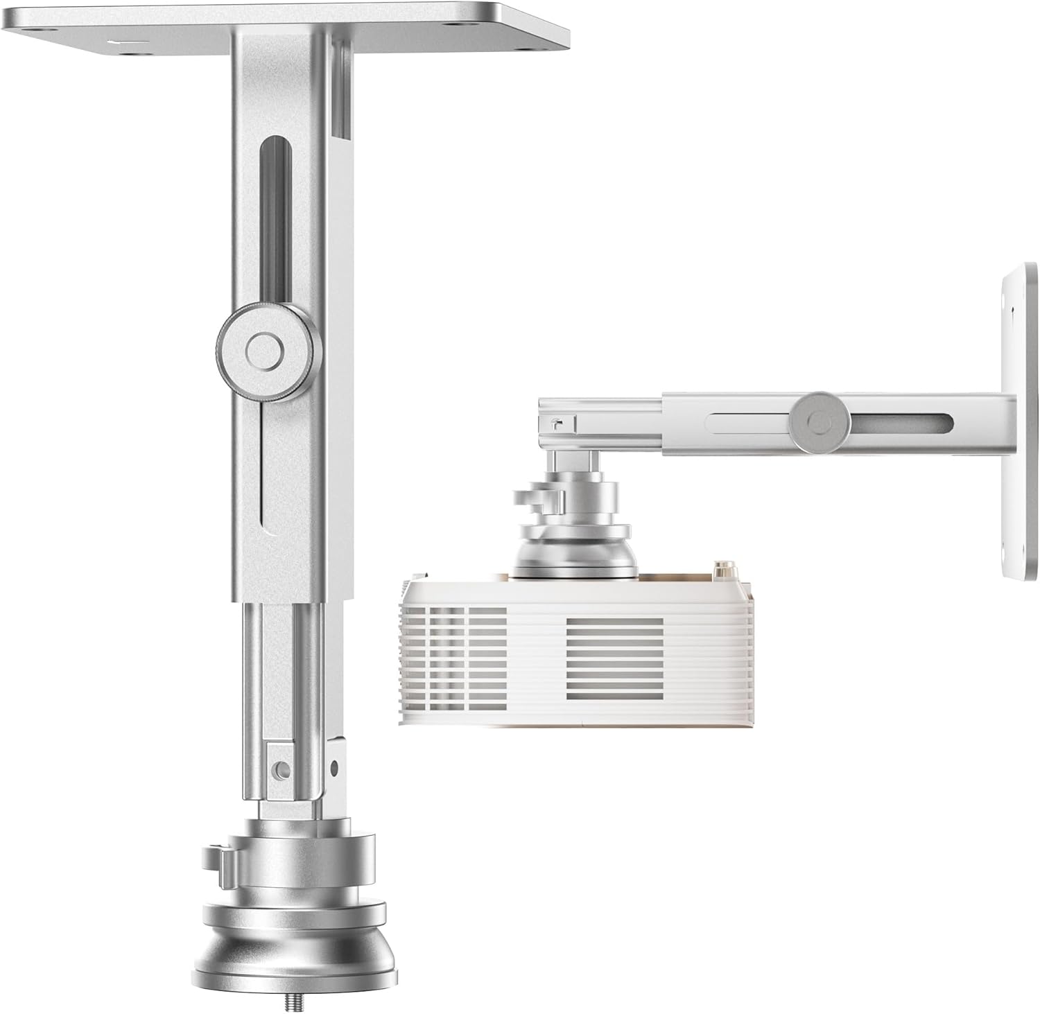 Adjustable Projector Stand - Load 33 lbs - Aluminum Alloy - Silver