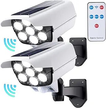 BROICS Solar Motion Sensor Lights Outdoor for Security and Safety
