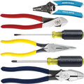 Klein Tools 80080 Hand Tool Kit for Electricians - Durable 6-Piece
