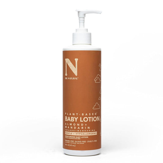 Hydrating Almond Mandarin Baby Lotion - Non-Greasy Formula - Organic Shea Butter