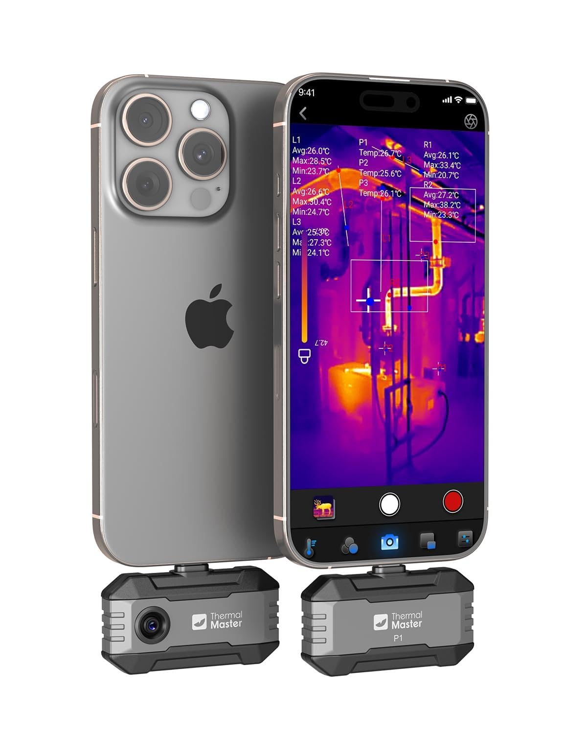 Thermal Master P1 Thermal Camera for iPhone and Android