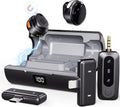 Moman Wireless Lavalier Microphone for iPhone/Android/Camera - Clear