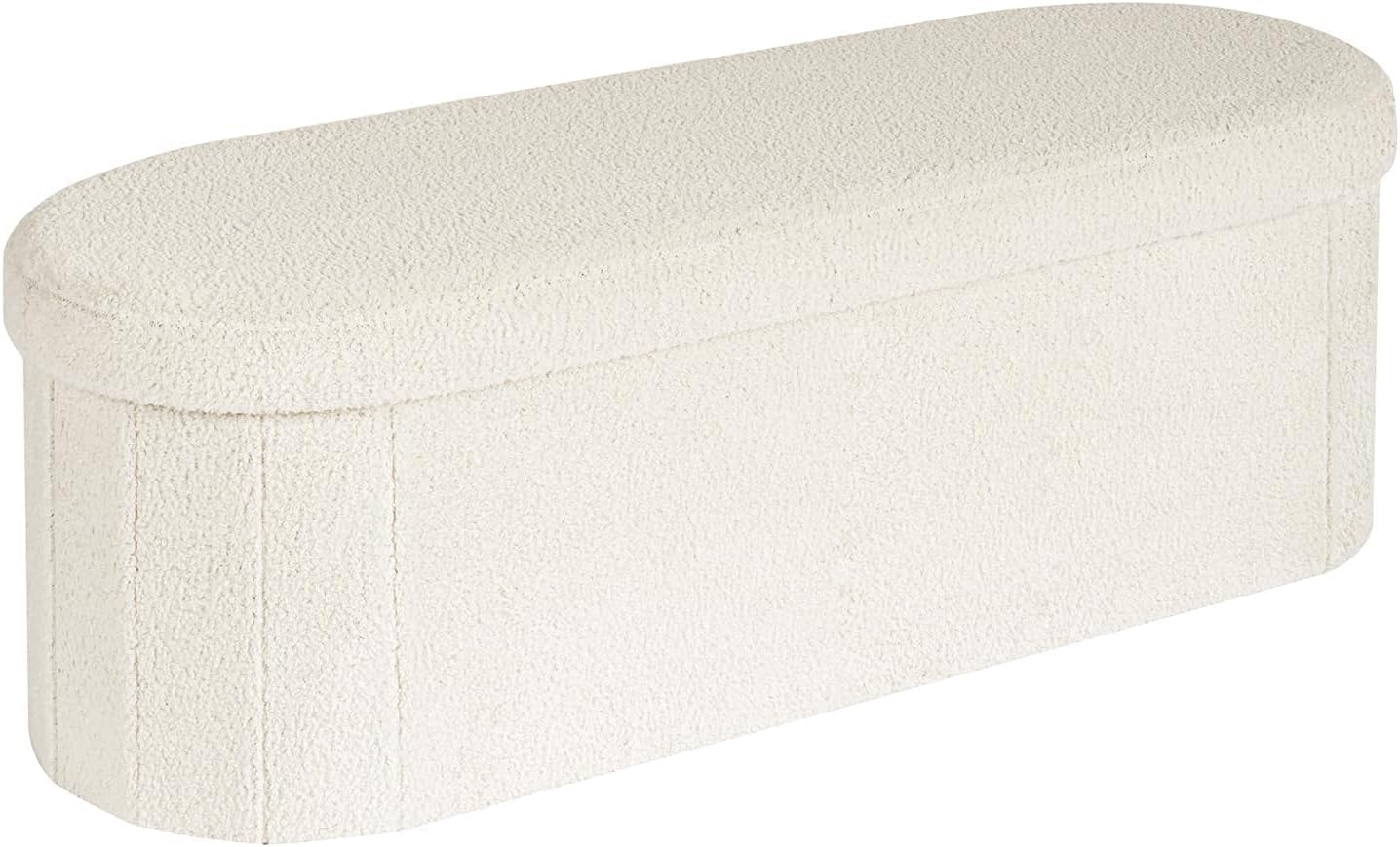B FSOBEIIALEO Ottoman with Storage for Living Room and Bedroom