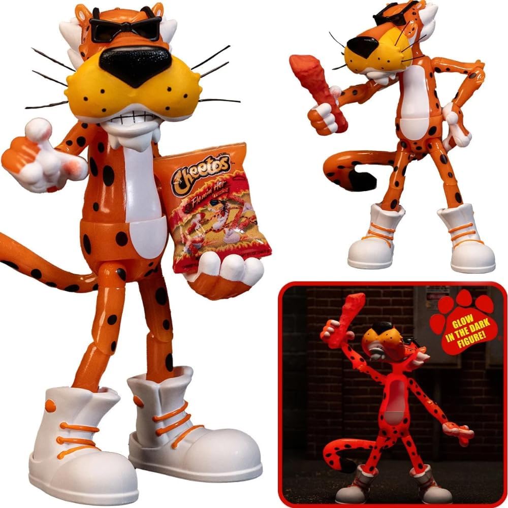Flamin' Hot Glow Chester Cheetah Figure