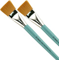 Creative Mark Large Mural Synthetic Golden Taklon Brush - Flat #50
