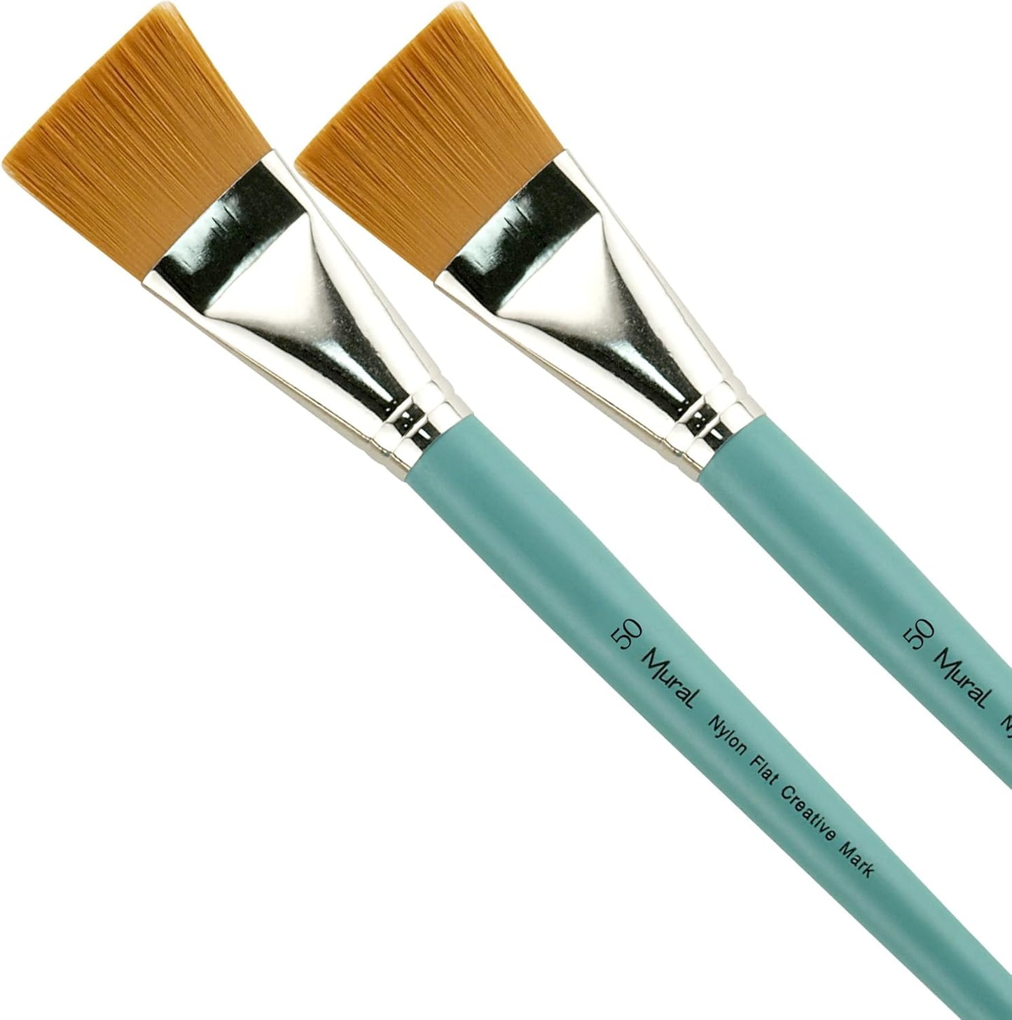 Creative Mark Large Mural Synthetic Golden Taklon Paint Brush