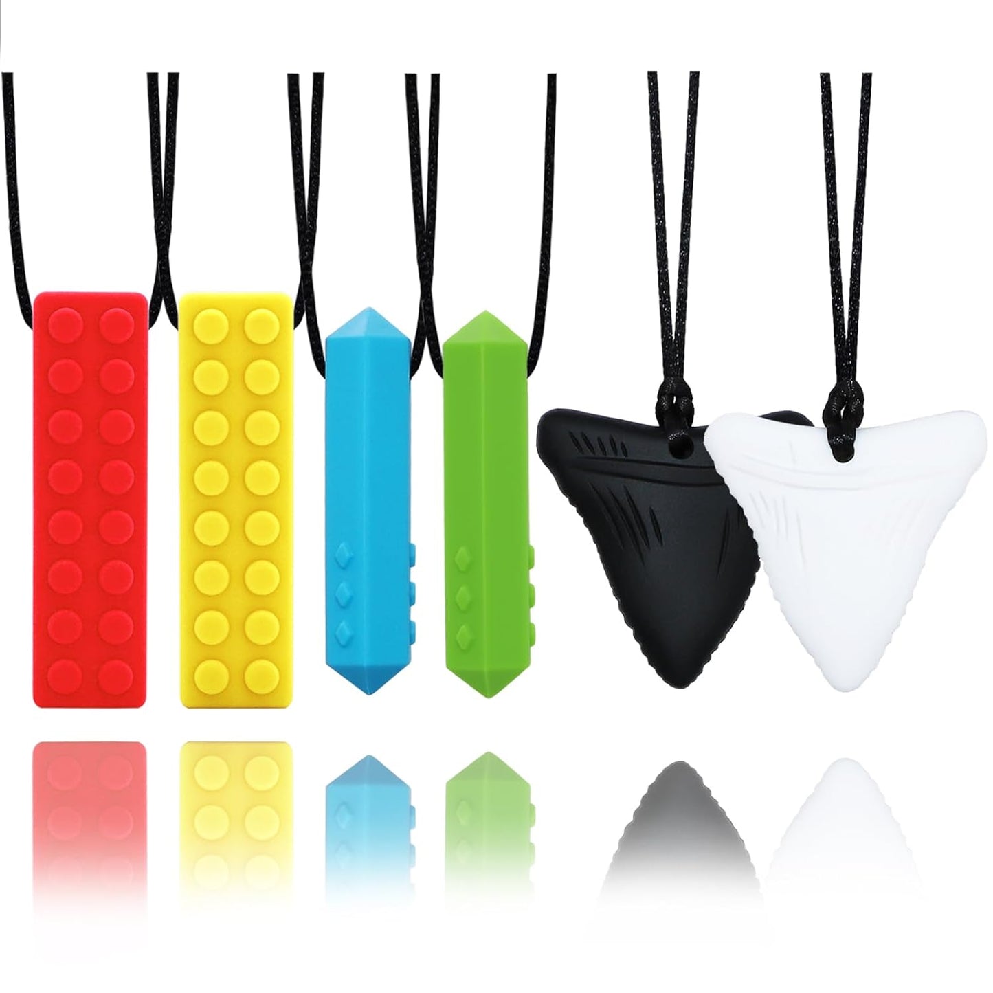 Sensory Chew Necklaces - Calm Anxiety, Fidget Less