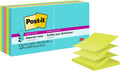 Post-it Super Sticky Dispenser Pop-up Notes, 10-Pack - 2X Stick Power