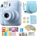 FUJIFILM INSTAX Mini 12 Instant Film Camera Pastel Blue - All-in-One
