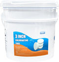 Chlorine Tablets 3 in 25 Pounds - Slow Dissolving Pool Chlorinator