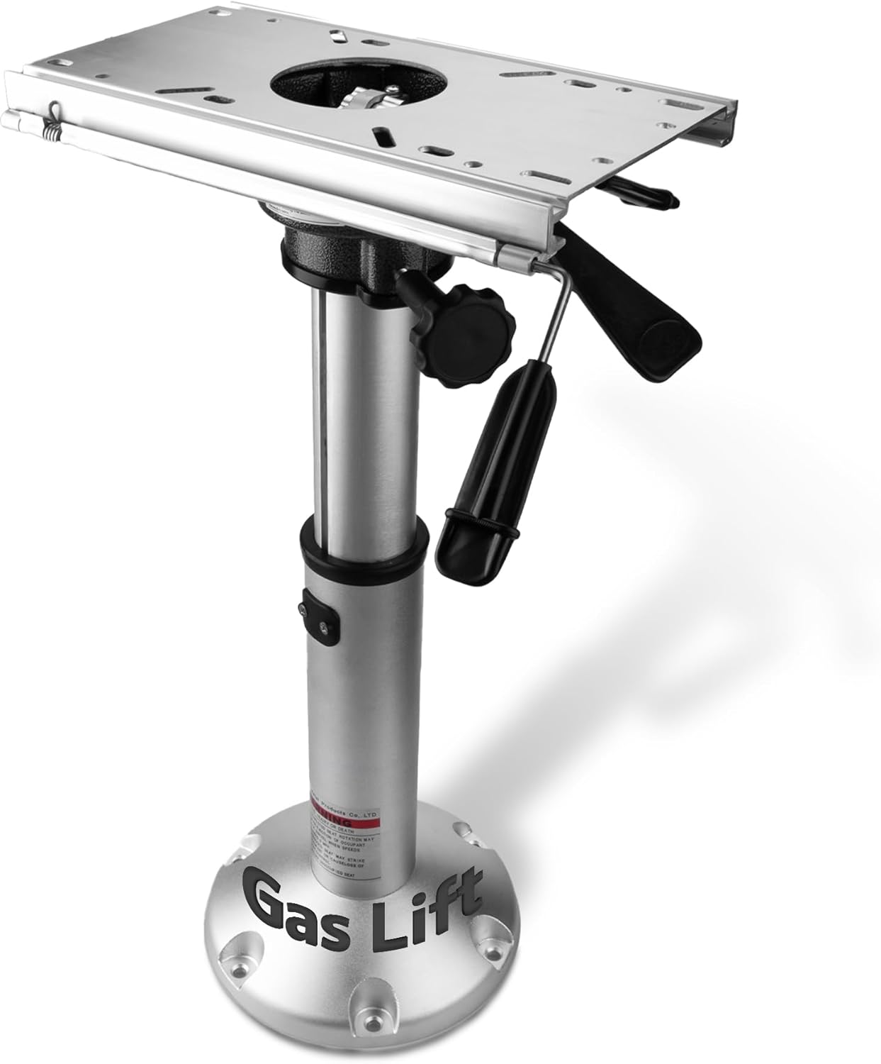 Gas Lift Boat Seat Pedestal with Adjustable Height for Comfort