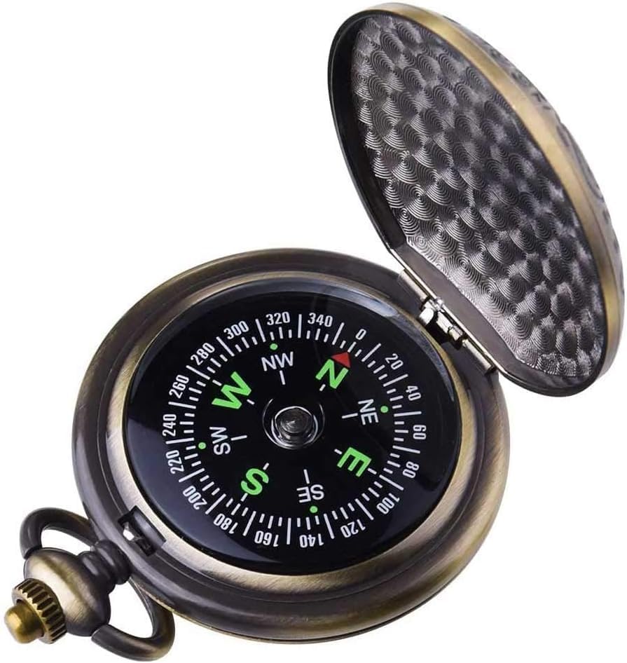 Compact Waterproof Survival Compass by Aubric