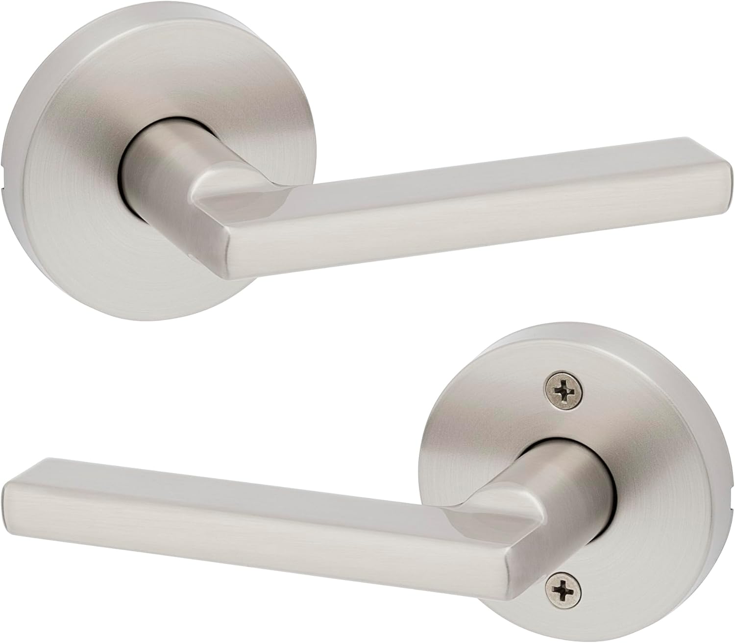 Kwikset Halifax Interior Passage Door Knob with Microban Protection