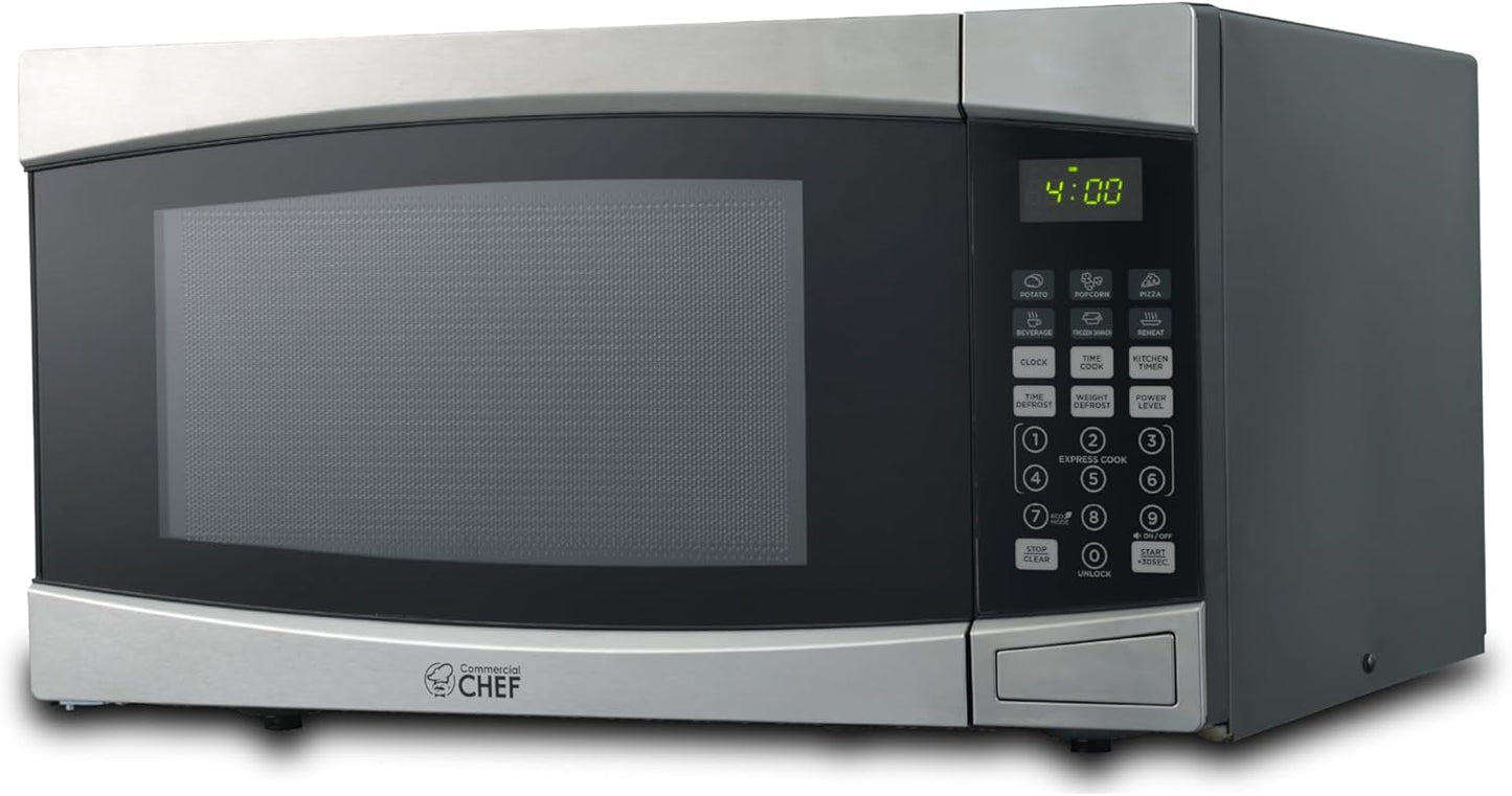 Powerful 1000W Commercial Chef Microwave
