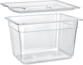 homenote Sous Vide Container 12 Quart With Lid - Fits Anova and Most
