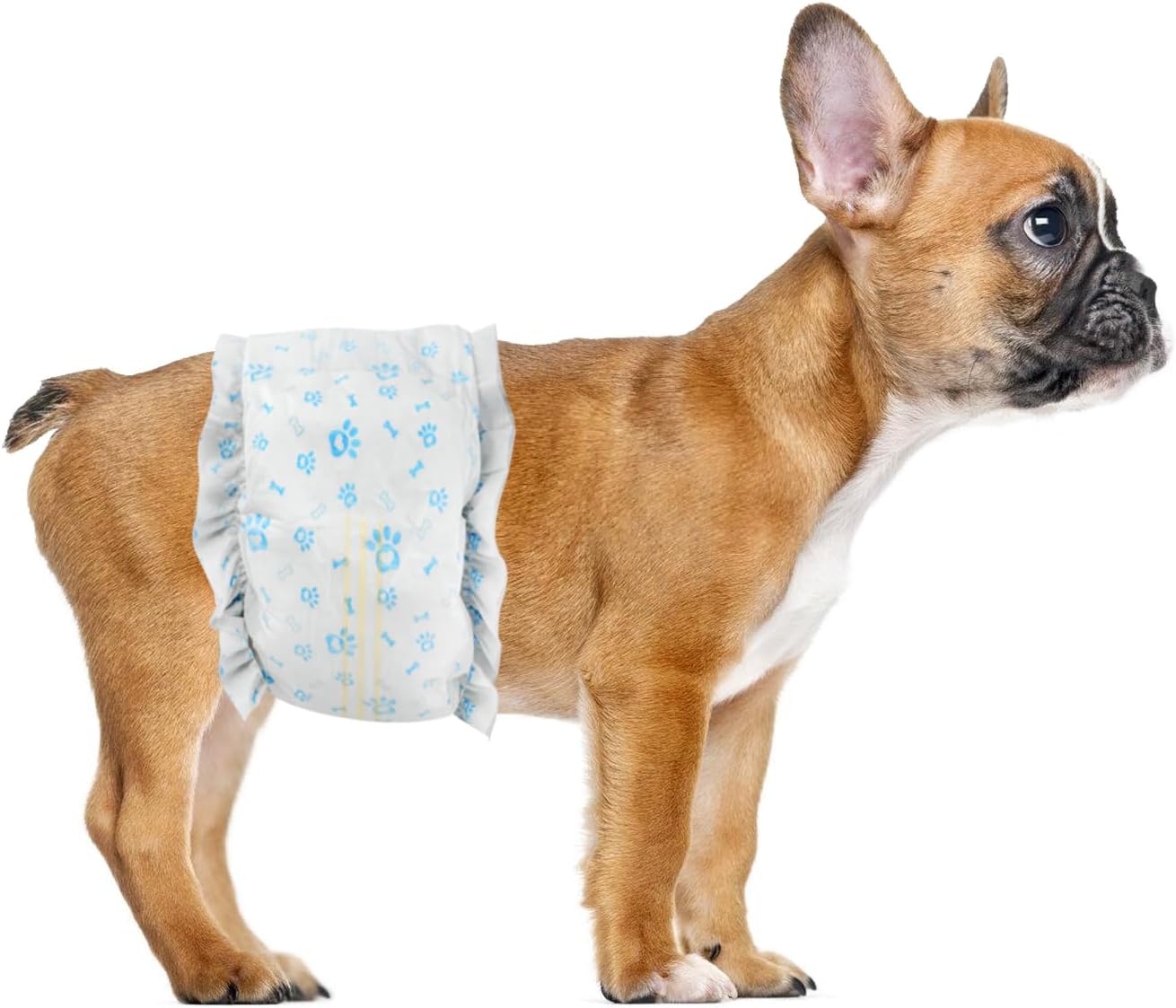 Disposable Dog Diapers for Male Dogs - 96 Count Belly Bands